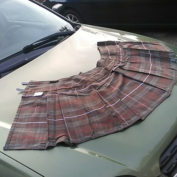 Genuine Scottish Wrap Kilt Size 28 Women - Picture 3 of 7